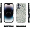 image:imageCasely iPhone 17 Case  Sage Garden  Green Floral  Bold Protective Design  Compatible with MagSafe