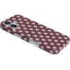 image:imageCasely iPhone 17 Case  Spotted in SoHo  Burgundy Polka Dot  Compatible with MagSafe  Classic Ultra Slim Design