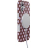 image:imageCasely iPhone 17 Case  Spotted in SoHo  Burgundy Polka Dot  Compatible with MagSafe  Classic Ultra Slim Design