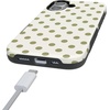 image:imageCasely iPhone 17 Case  Spotted in SoHo  Green Polka Dot  Bold Protective Design  Compatible with MagSafe