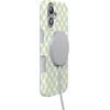 image:imageCasely iPhone 17 Case  Sunday Best  Mint Lattice  Compatible with MagSafe  Classic Ultra Slim Design