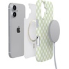 image:imageCasely iPhone 17 Case  Sunday Best  Mint Lattice  Compatible with MagSafe  Classic Ultra Slim Design