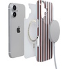 image:imageCasely iPhone 17 Case  Sunday in Brooklyn  Chocolate Blue Stripes  Compatible with MagSafe  Classic Ultra Slim Design