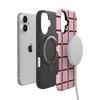 image:imageCasely iPhone 17 Case  Uptown Gridlock  Pink Checkerboard  Bold Protective Design  Compatible with MagSafe