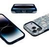 image:imageCasely iPhone 17 Pro Max Case  Afternoon Tea  Blue Floral  Bold Protective Design  Compatible with MagSafe