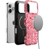 image:imageCasely iPhone 17 Pro Max Case  Blush Garden  Floral Doodle  Bold Protective Design  Compatible with MagSafe