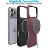 image:imageCasely iPhone 17 Pro Max Case  Bordeaux Rose  Moody Monochrome  Bold Protective Design  Compatible with MagSafe