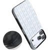 image:imageCasely iPhone 17 Pro Max Case  Cottage Stripe  Blue Floral  Bold Protective Design  Compatible with MagSafe
