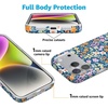 image:imageCasely iPhone 17 Pro Max Case  Full Bloom  Navy Floral  Compatible with MagSafe  Classic Ultra Slim Design