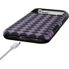 image:imageCasely iPhone 17 Pro Max Case  Harlequin Midnight Diamond  Black and Purple  Bold Protective Design  MagSafe Compatible Design