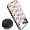 image:imageCasely iPhone 17 Pro Max Case  Jolly St Nick  Retro Claus  Bold Protective Design  MagSafe Compatible Design