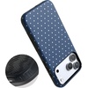 image:imageCasely iPhone 17 Pro Max Case  On the Dot  Navy Polka Dot  Bold Protective Design  Compatible with MagSafe