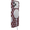 image:imageCasely iPhone 17 Pro Max Case  Spotted in SoHo  Burgundy Polka Dot  Compatible with MagSafe  Classic Ultra Slim Design