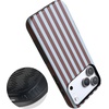 image:imageCasely iPhone 17 Pro Max Case  Sunday in Brooklyn  Chocolate Blue Stripes  Bold Protective Design  Compatible with MagSafe