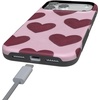 image:imageCasely iPhone 17 Pro Max Case  Whole Lotta Love  Plum Hearts  Bold Protective Design  MagSafe Compatible Design