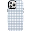 image:imageCasely iPhone 13 Pro Max Case  Pastel Picnic  Blue Gingham  Bold Protective Design  Compatible with MagSafe