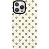 image:imageCasely iPhone 13 Pro Max Case  Spotted in SoHo  Green Polka Dot  Bold Protective Design  Compatible with MagSafe