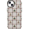 image:imageCasely iPhone 14 Case  Bear Hugs  Teddy Squares  Bold Protective Design  MagSafe Compatible Design