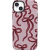 image:imageCasely iPhone 14 Case  Love Me Knot  Mauve Bow  Bold Protective Design  MagSafe Compatible Design