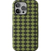 image:imageCasely iPhone 14 Pro Case  Harlequin Wicked Diamond  Black and Green  Bold Protective Design  MagSafe Compatible Design