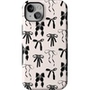 image:imageCasely iPhone 15 Plus Case  Goth Girlie  Black Bows  Bold Protective Design  Compatible with MagSafe