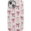 image:imageCasely iPhone 15 Plus Case  Lover Girlie  Pink Bows  Bold Protective Design  Compatible with MagSafe