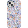 image:imageCasely iPhone 15 Plus Case  Poppy Meadows  Pastel Floral  Bold Protective Design  Compatible with MagSafe