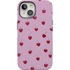 image:imageCasely iPhone 15 Plus Case  Very Cherry  Painted Cherries  Bold Protective Design  MagSafe Compatible Design