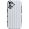 image:imageCasely iPhone 17 Case  Blue Stripes  Sunday Best  Bold Protective Design  Compatible with MagSafe