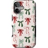 image:imageCasely iPhone 17 Case  Festive Girlie  Holiday Bows  Bold Protective Design  MagSafe Compatible Design