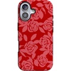 image:imageCasely iPhone 17 Case  Final Rose  Red amp Pink Floral  Bold Protective Design  MagSafe Compatible Design