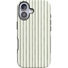 image:imageCasely iPhone 17 Case  Linen Stripe  The Boyfriend Collection  Bold Protective Design  Compatible with MagSafe