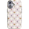 image:imageCasely iPhone 17 Case  Meadow Check  Floral Gingham  Bold Protective Design  Compatible with MagSafe