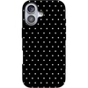 image:imageCasely iPhone 17 Case  On the Dot  Black Polka Dot  Bold Protective Design  Compatible with MagSafe