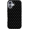 image:imageCasely iPhone 17 Case  On the Dot  Black Polka Dot  Compatible with MagSafe  Classic Ultra Slim Design