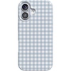 image:imageCasely iPhone 17 Case  Pastel Picnic  Blue Gingham  Compatible with MagSafe  Classic Ultra Thin Design
