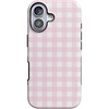 image:imageCasely iPhone 17 Case  Pink Plaid  Sunday Best  Bold Protective Design  Compatible with MagSafe