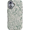 image:imageCasely iPhone 17 Case  Sage Garden  Green Floral  Bold Protective Design  Compatible with MagSafe
