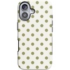 image:imageCasely iPhone 17 Case  Spotted in SoHo  Green Polka Dot  Bold Protective Design  Compatible with MagSafe