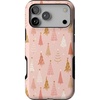 image:imageCasely iPhone 17 Pro Max Case  Bubblegum Forest  Christmas Tree  Bold Protective Design  MagSafe Compatible Design