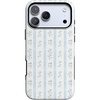 image:imageCasely iPhone 17 Pro Max Case  Cottage Stripe  Blue Floral  Bold Protective Design  Compatible with MagSafe