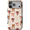 image:imageCasely iPhone 17 Pro Max Case  Fall Girlie  Pumpkin Spice Bows  Bold Protective Design  MagSafe Compatible Design