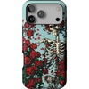 image:imageCasely iPhone 17 Pro Max Case  Forever Grateful  Grateful Dead Skeleton Floral  Bold Protective Design  Compatible with MagSafe