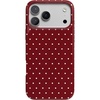 image:imageCasely iPhone 17 Pro Max Case  On the Dot  Maroon Polka Dot  Compatible with MagSafe  Classic Ultra Slim Design