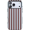image:imageCasely iPhone 17 Pro Max Case  Sunday in Brooklyn  Chocolate Blue Stripes  Bold Protective Design  Compatible with MagSafe