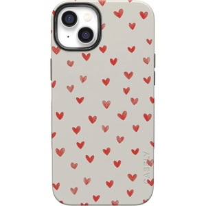 image:imageCasely iPhone 14 Case  Love Letters  Doodle Hearts  Bold Protective Design  MagSafe Compatible Design