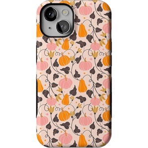 image:imageCasely iPhone 14 Case  Pumpkin Princess  Harvest Vines  Bold Protective Design  MagSafe Compatible Design
