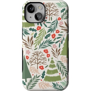 image:imageCasely iPhone 14 Case  Under The Mistletoe  Holiday  Bold Protective Design  MagSafe Compatible Design