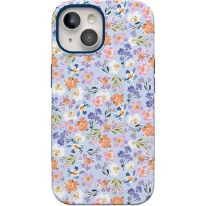 image:imageCasely iPhone 15 Plus Case  Poppy Meadows  Pastel Floral  Bold Protective Design  Compatible with MagSafe