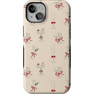image:imageCasely iPhone 15 Plus Case  Tini  Kitty and Vibe Holiday  Bold Protective Design  MagSafe Compatible Design